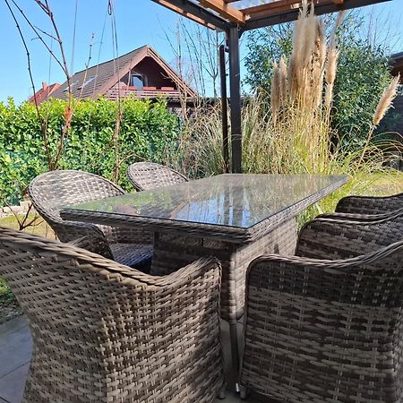 Seezeit, Ferienhaus Bis Zu 6 Personen, 500 Meter Zum Wasser, Mit Garten Hude  Exterior photo