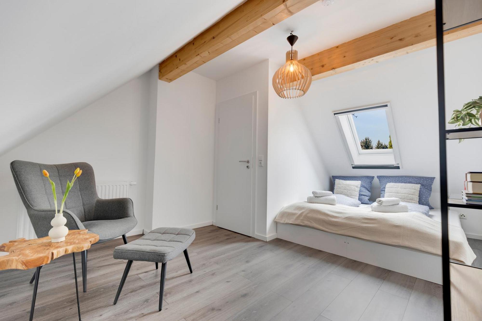 Seezeit, Ferienhaus Bis Zu 6 Personen, 500 Meter Zum Wasser, Mit Garten Hude  Exterior photo